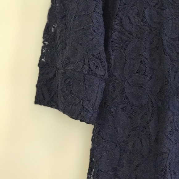 STARING AT STARS/URBAN OUTFITTERSblue lace hoodie - Picture 4 of 8